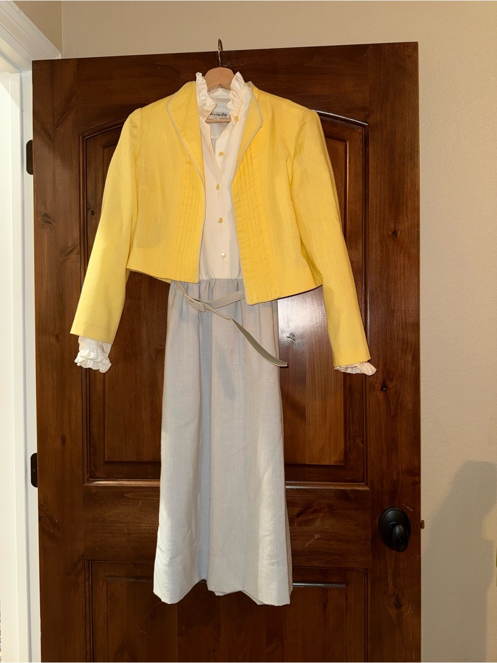 Vintage Hersey-Lee 2-Piece Dress & Cropped Jacket Set – Women’s Size 10